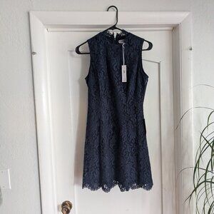 NWT Chelsea28 Navy Sapphire Dress 2P